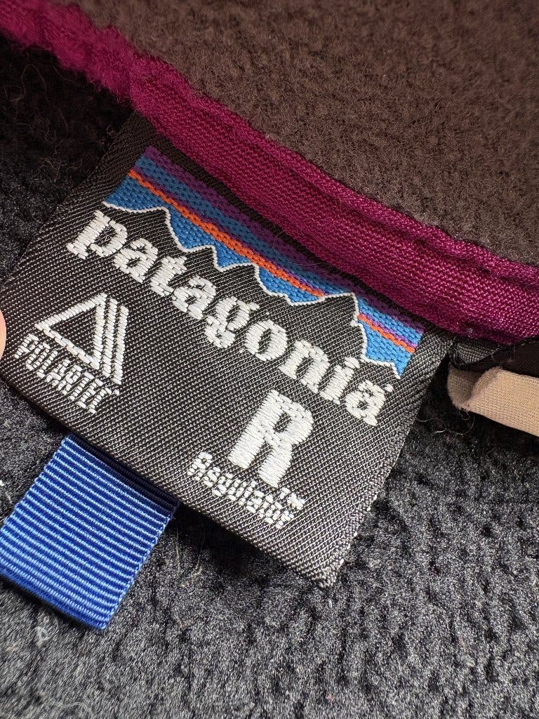 Patagonia Fleece Jas Zwart Dames M