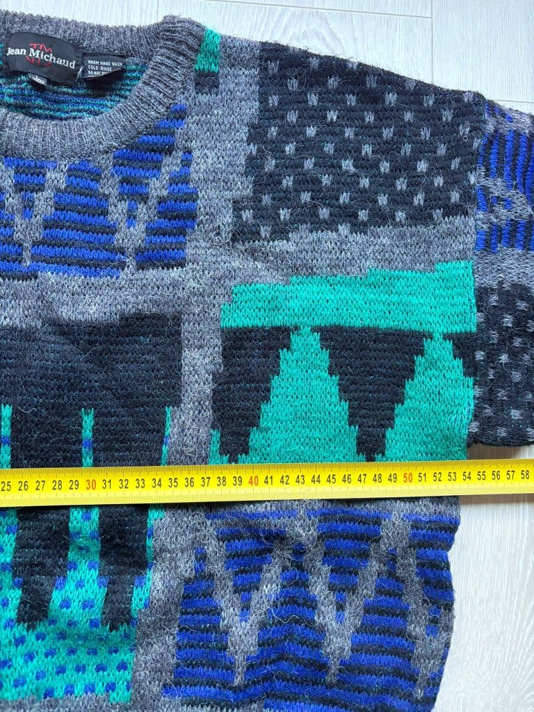 Vintage Jean Michaud Coogi Style Trui L