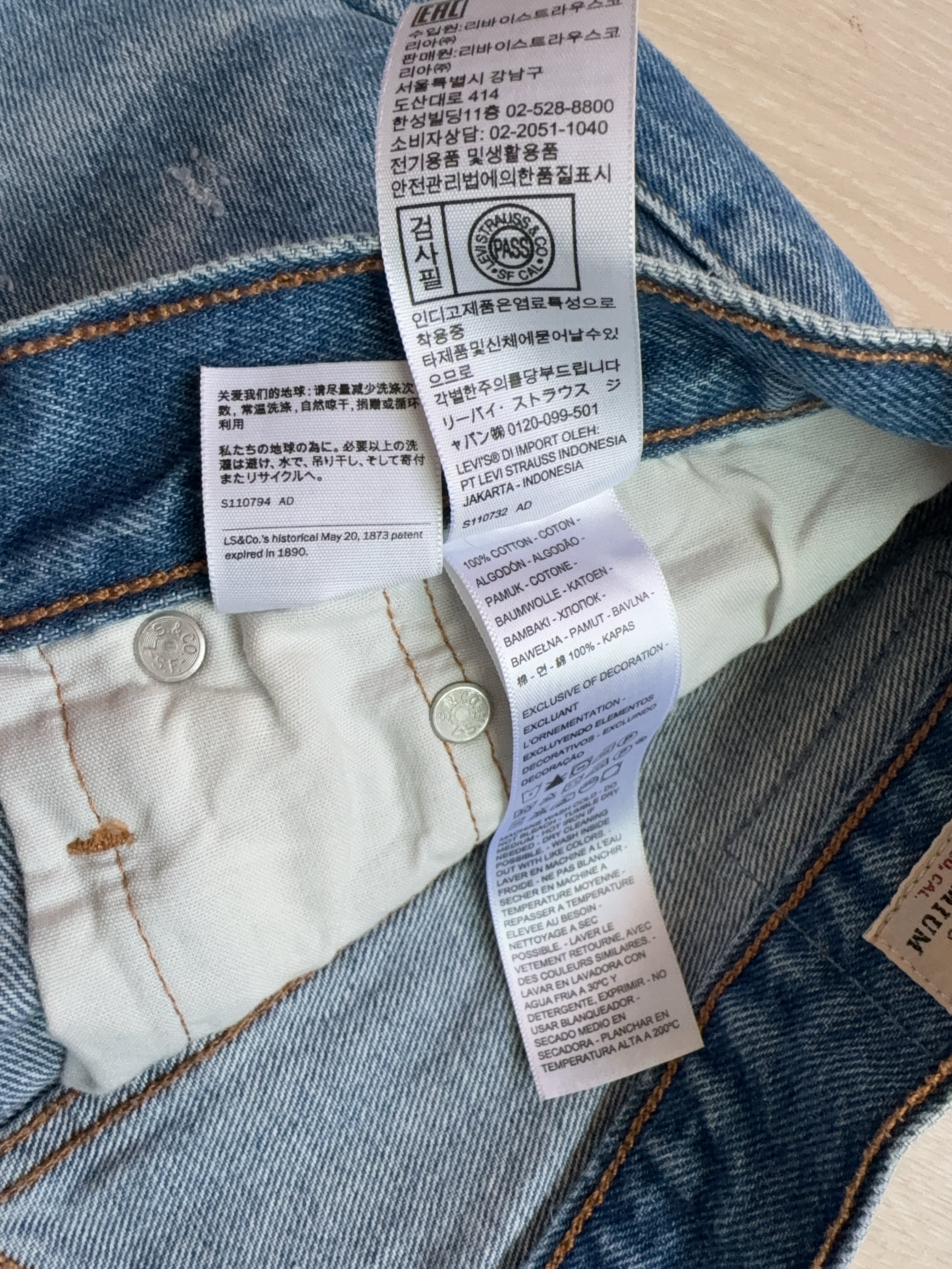 Vintage Levi Strauss & Co. Bottom (W32)