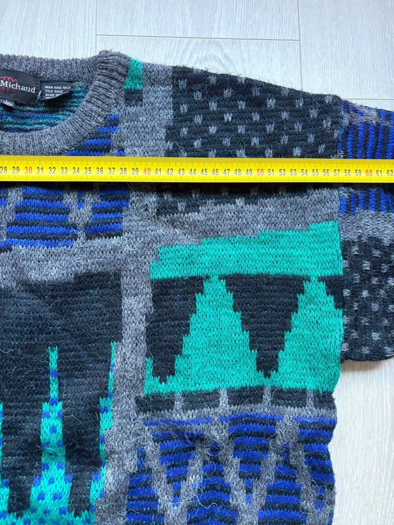 Vintage Jean Michaud Coogi Style Trui L