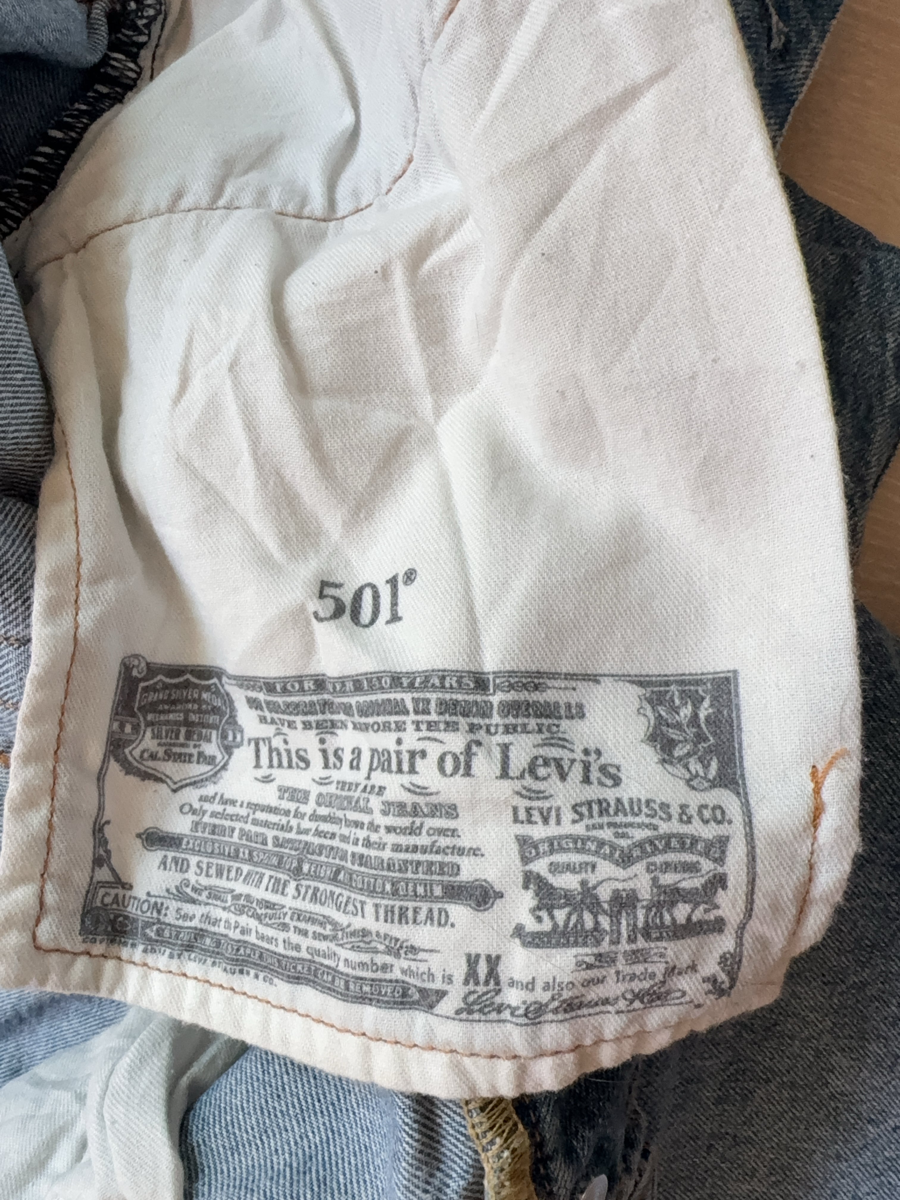 Vintage Levi Strauss & Co Bottom (W34)
