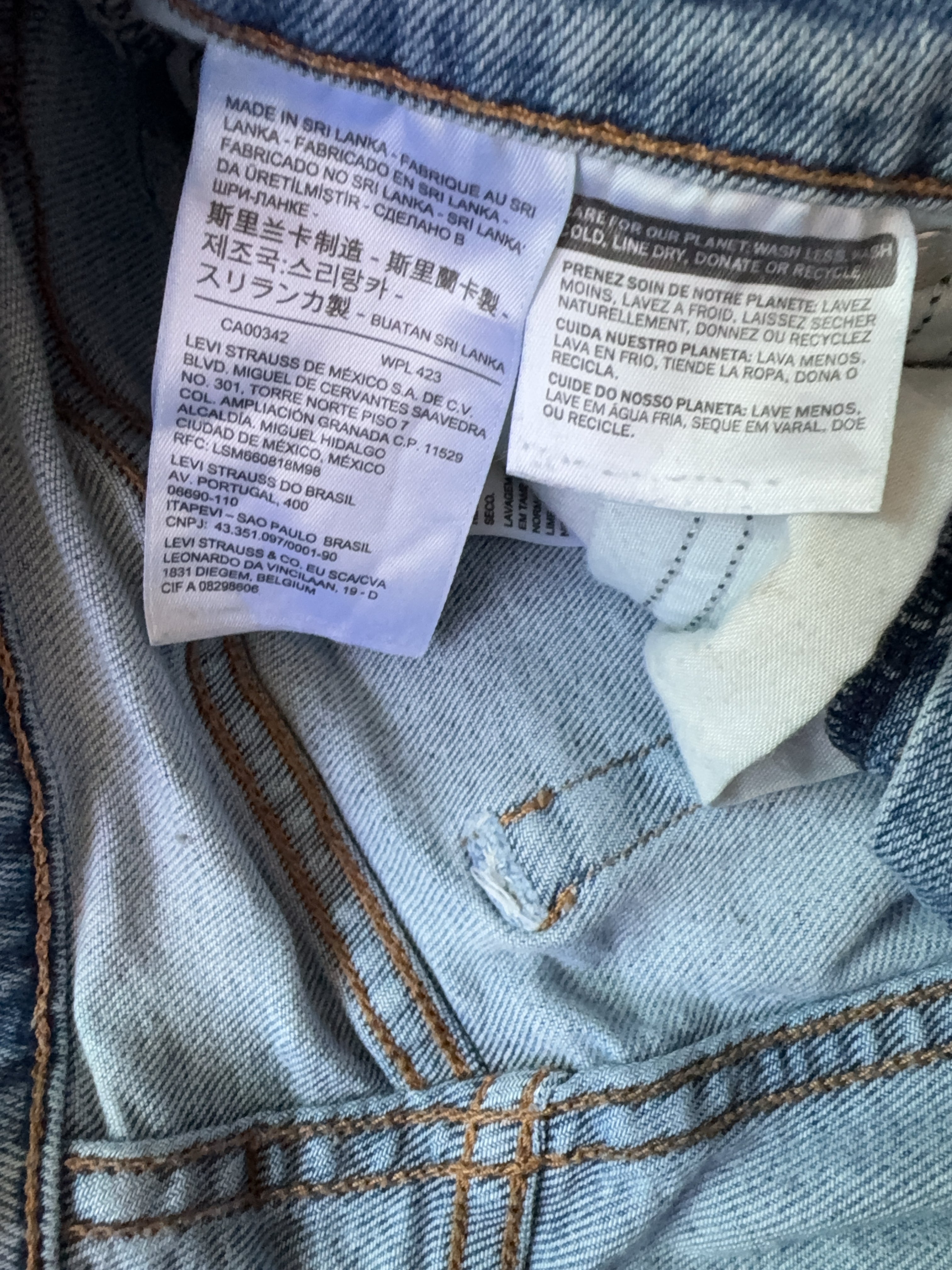 Vintage Levi Strauss & Co. Bottom (W25)