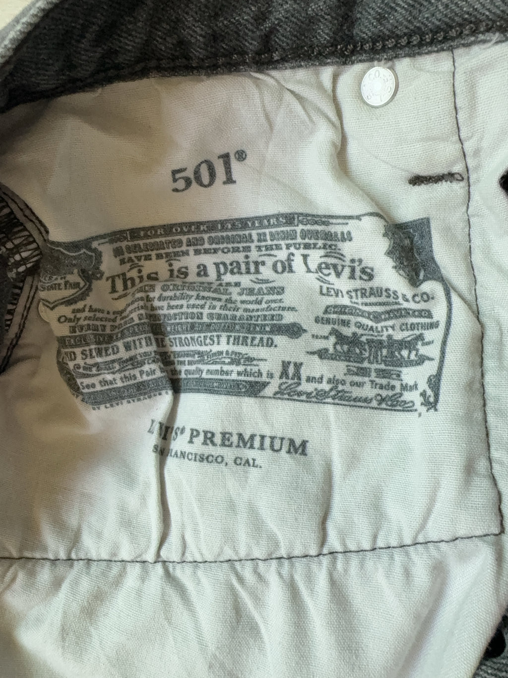 Vintage Levi Strauss & Co. Bottom (W27)