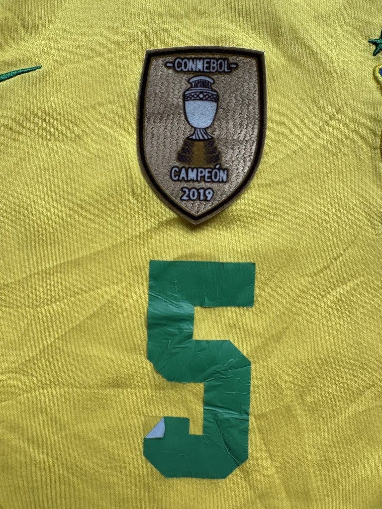 Nike Brazilië 2022 Thuisshirt Casemiro 5 S