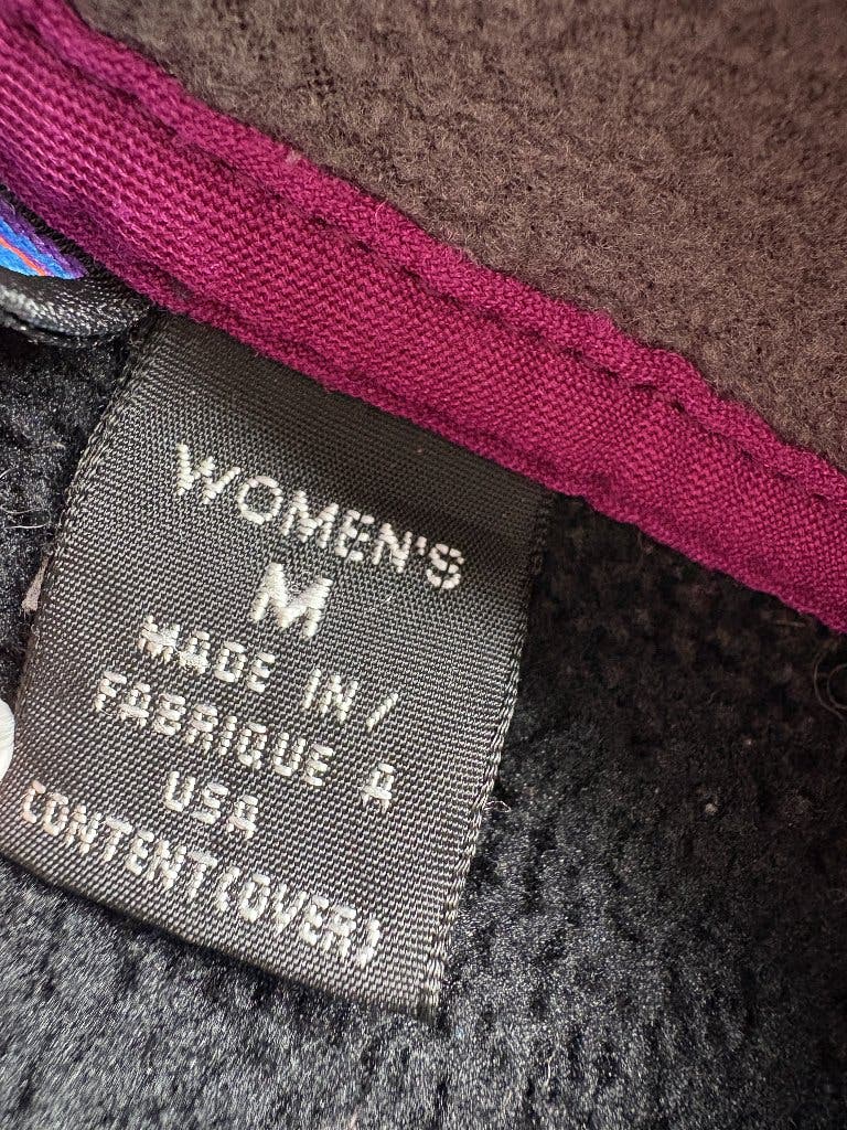 Patagonia Fleece Jas Zwart Dames M