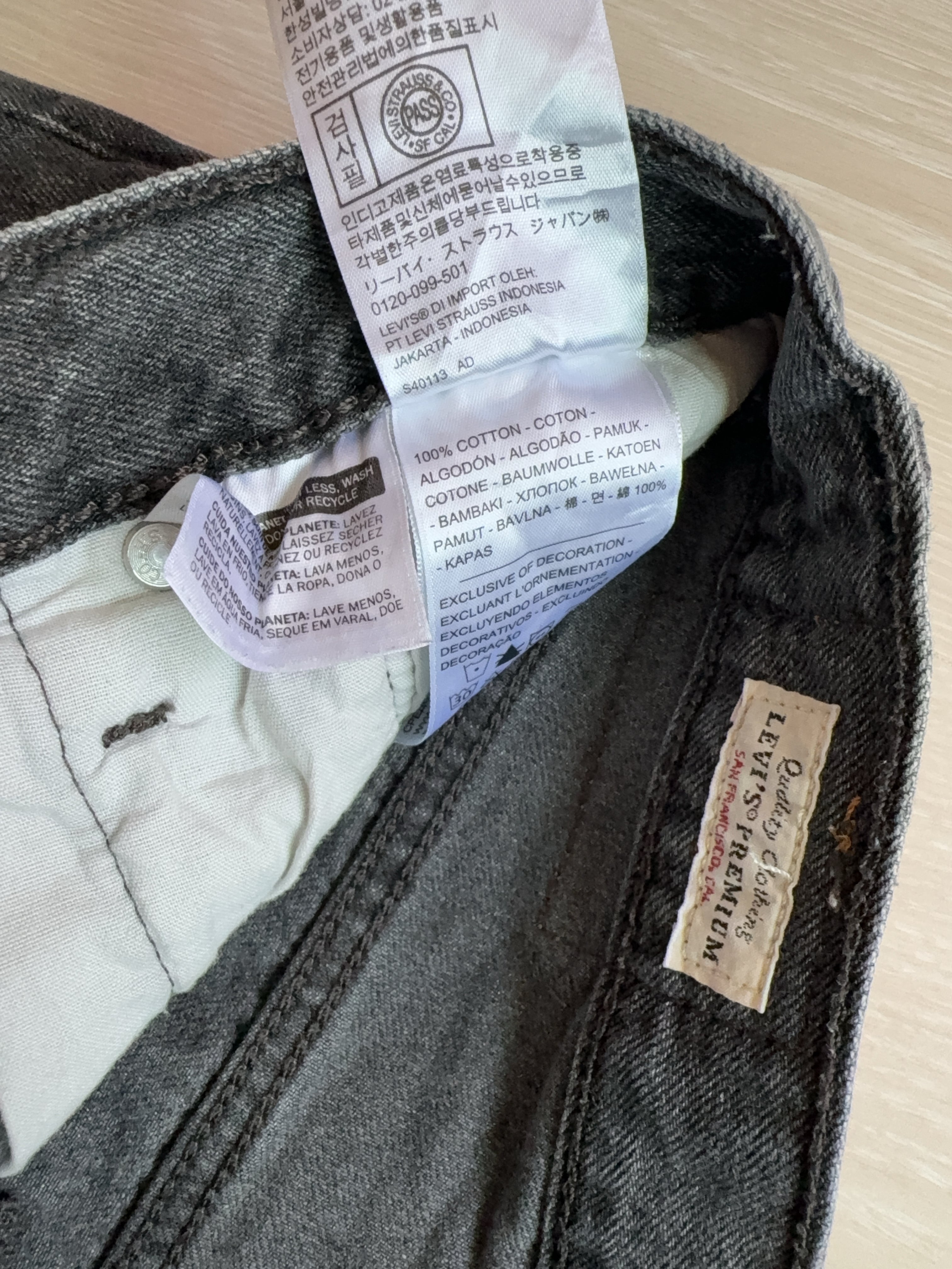 Vintage Levi Strauss & Co. Bottom (W27)