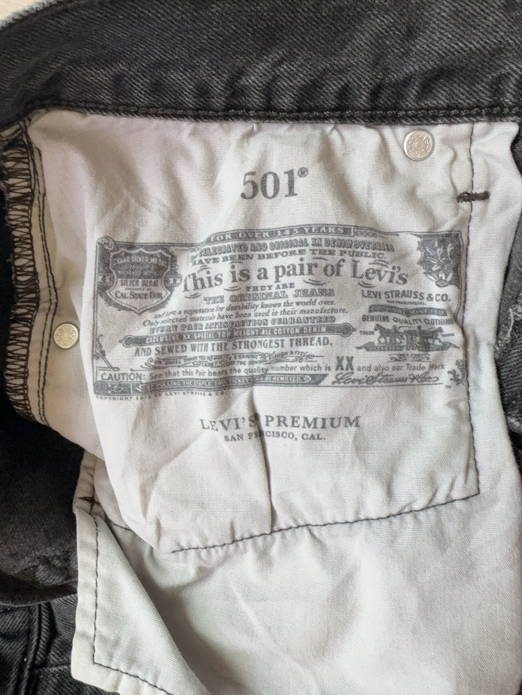 Vintage Levi Strauss & Co. Bottom (W32)