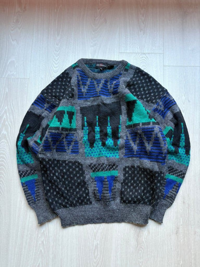 Vintage Jean Michaud Coogi Style Trui L