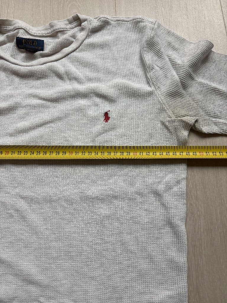 Polo Ralph Lauren Wafel Longsleeve Wit L