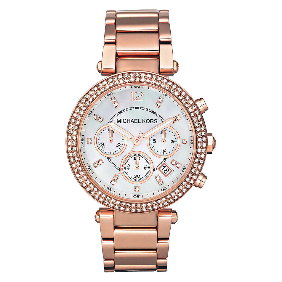 Michael Kors MK5491 Women's Watch – Rose Gold/Grey, 39mm