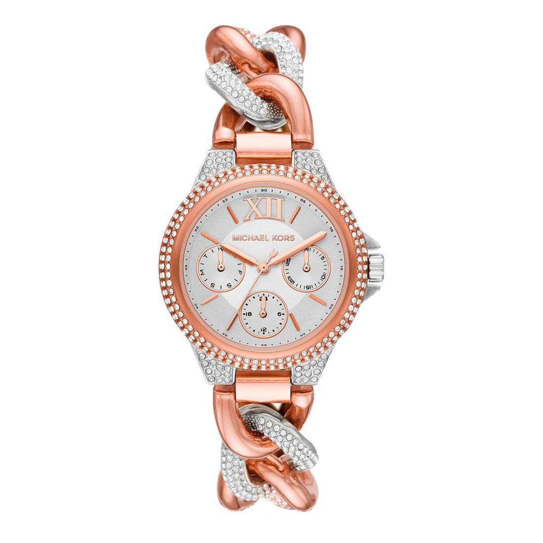 Michael Kors MK6843 Women's Watch – Grey/Pink, 34mm