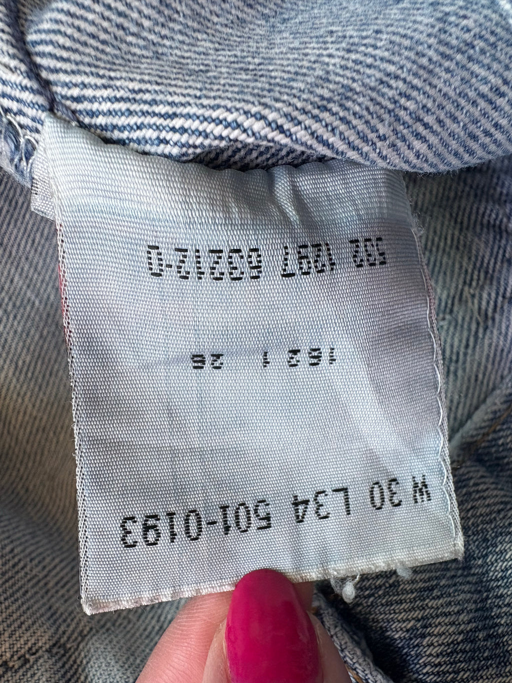 Vintage Levi Strauss & Co. Bottom (W30)