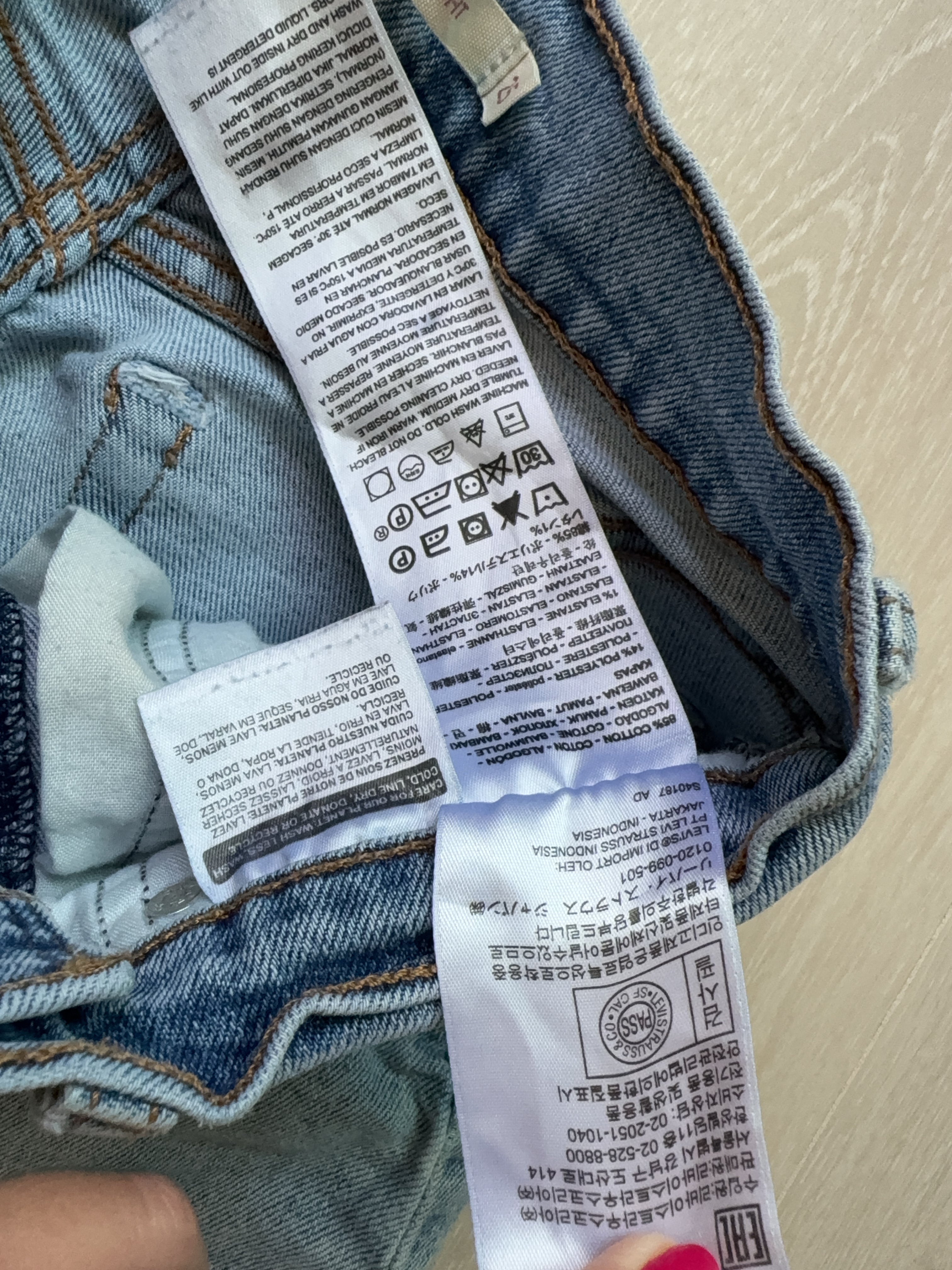 Vintage Levi Strauss & Co. Bottom (W25)