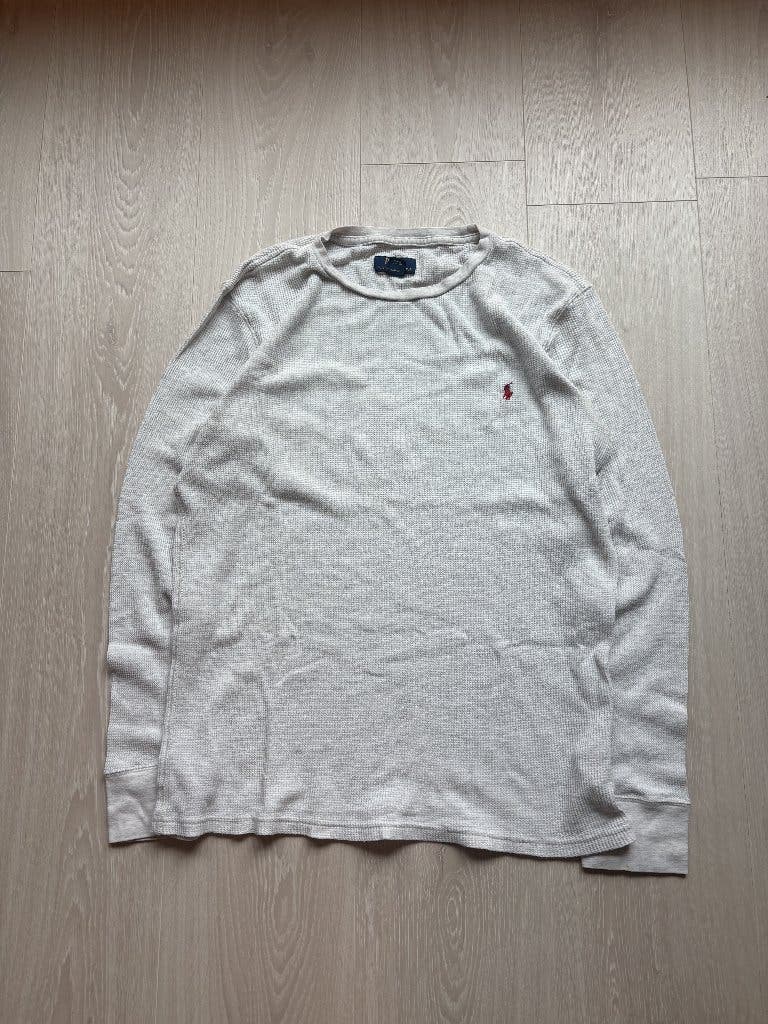 Polo Ralph Lauren Wafel Longsleeve Wit L