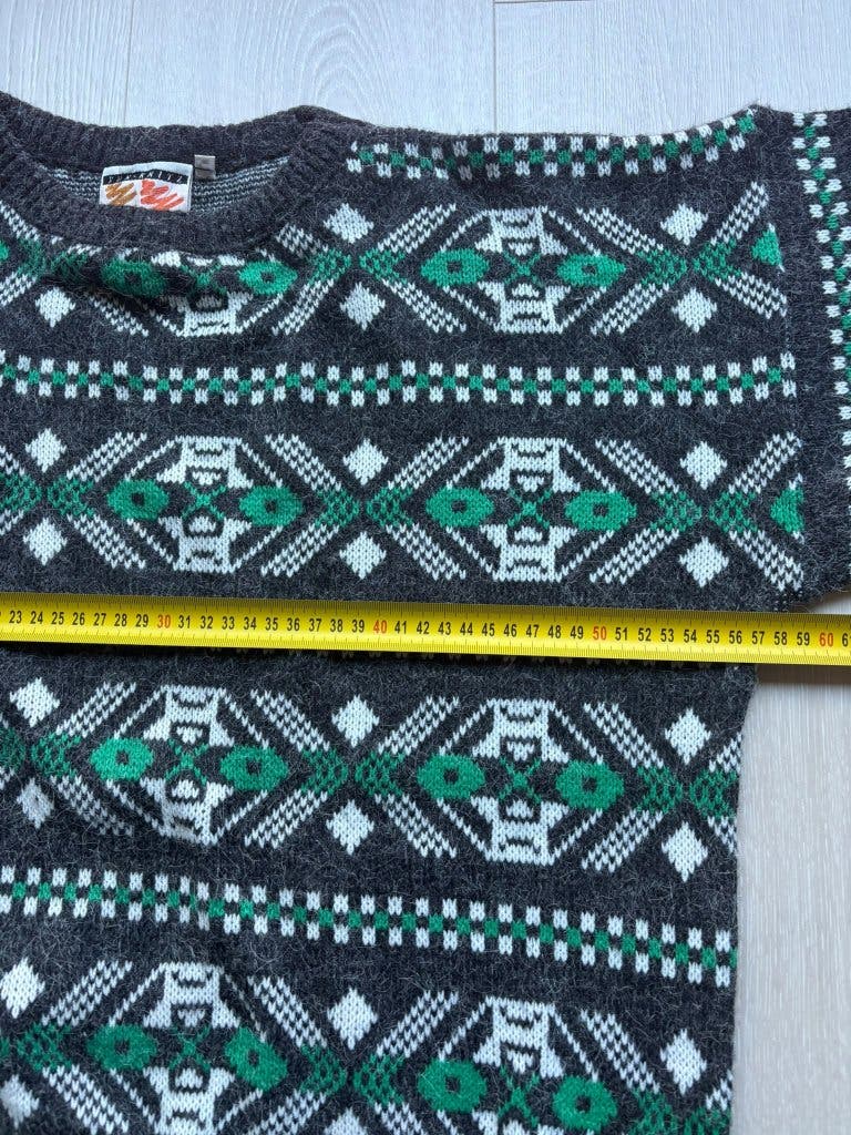 Vintage Fun-Knits Fair Isle Trui M