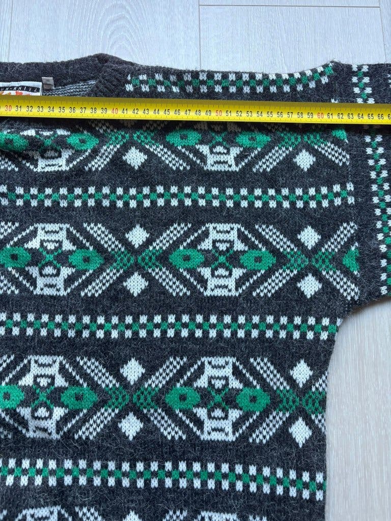 Vintage Fun-Knits Fair Isle Trui M