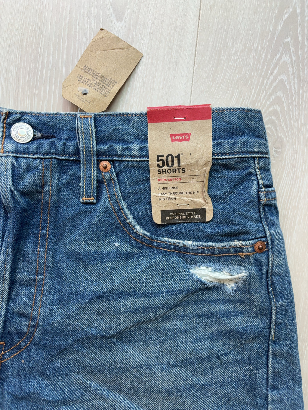 Vintage Levi's 501 Shorts (W28)