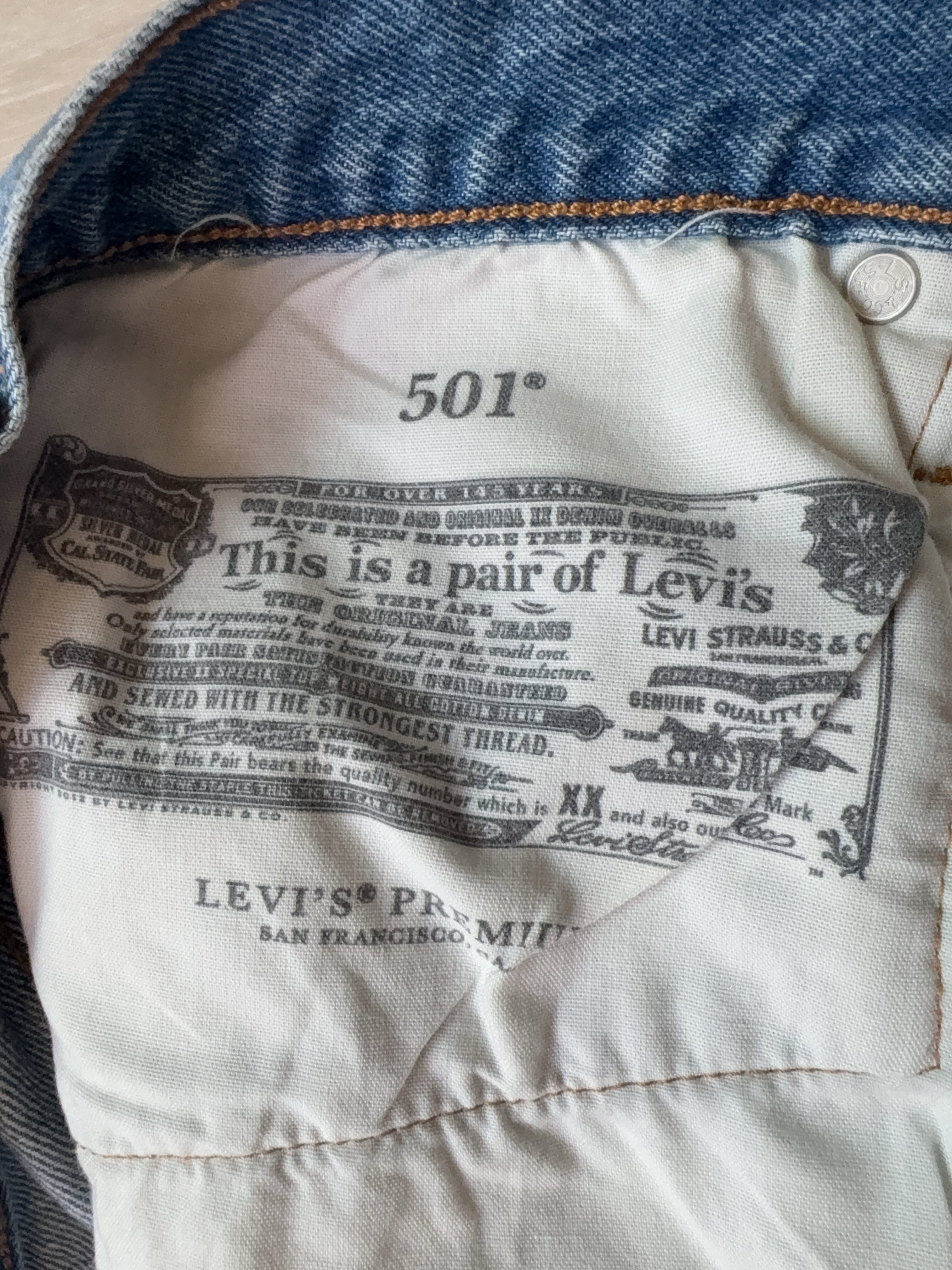 Vintage Levi Strauss & Co. Bottom (W32)