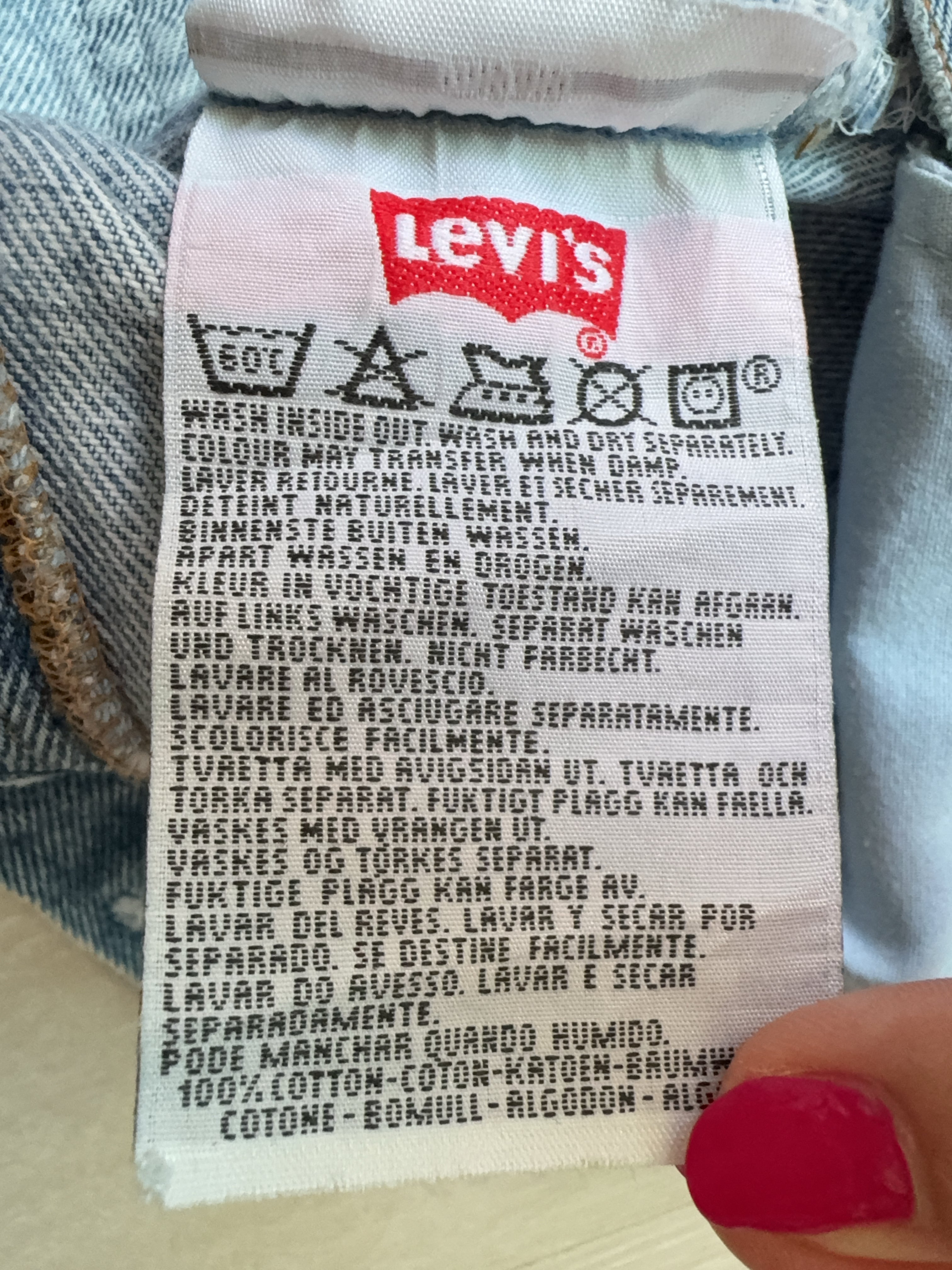 Vintage Levi's Bottom (W25)