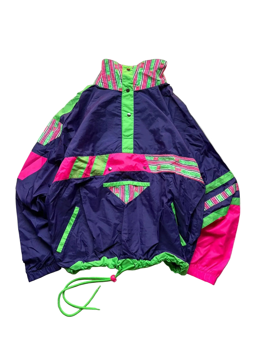 Vintage Funkt Poncho Softshell Rain Jacket L