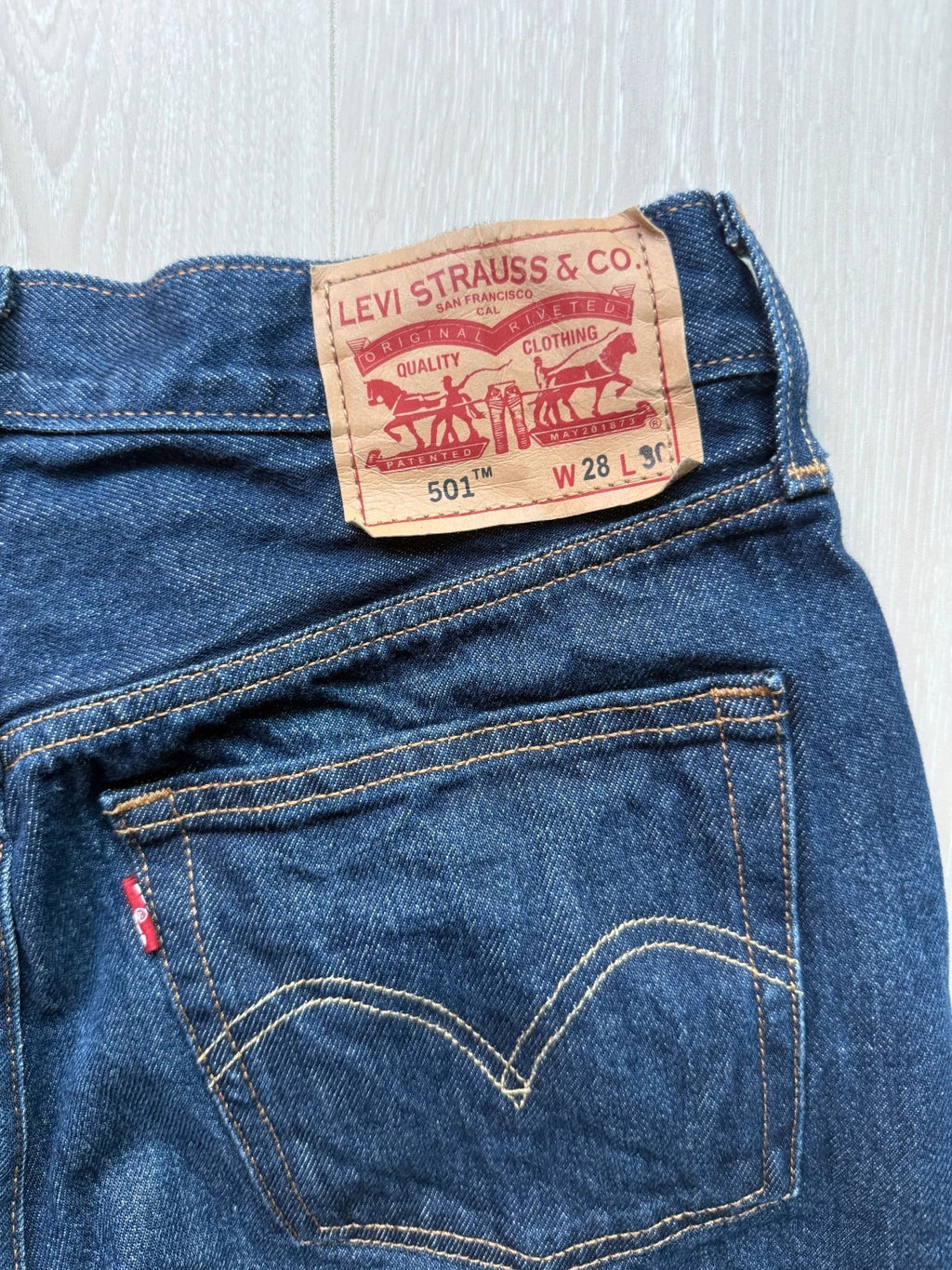 Levi's 501 Denim Shorts W28