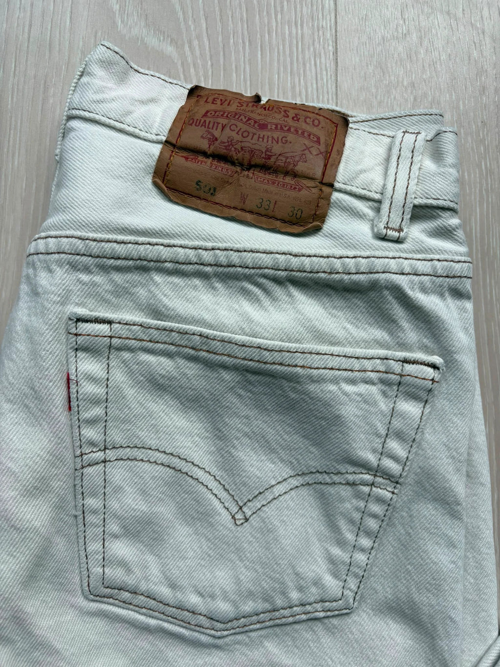 Levi's 501 Denim Jeans W33L30
