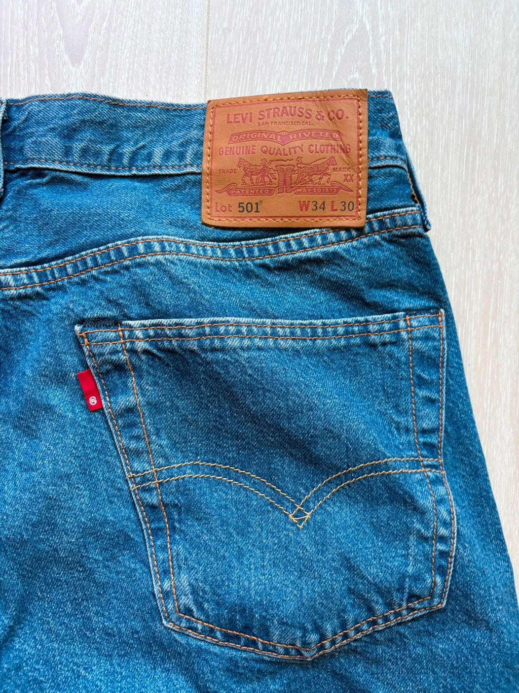 Levi's 501 Denim Shorts W34