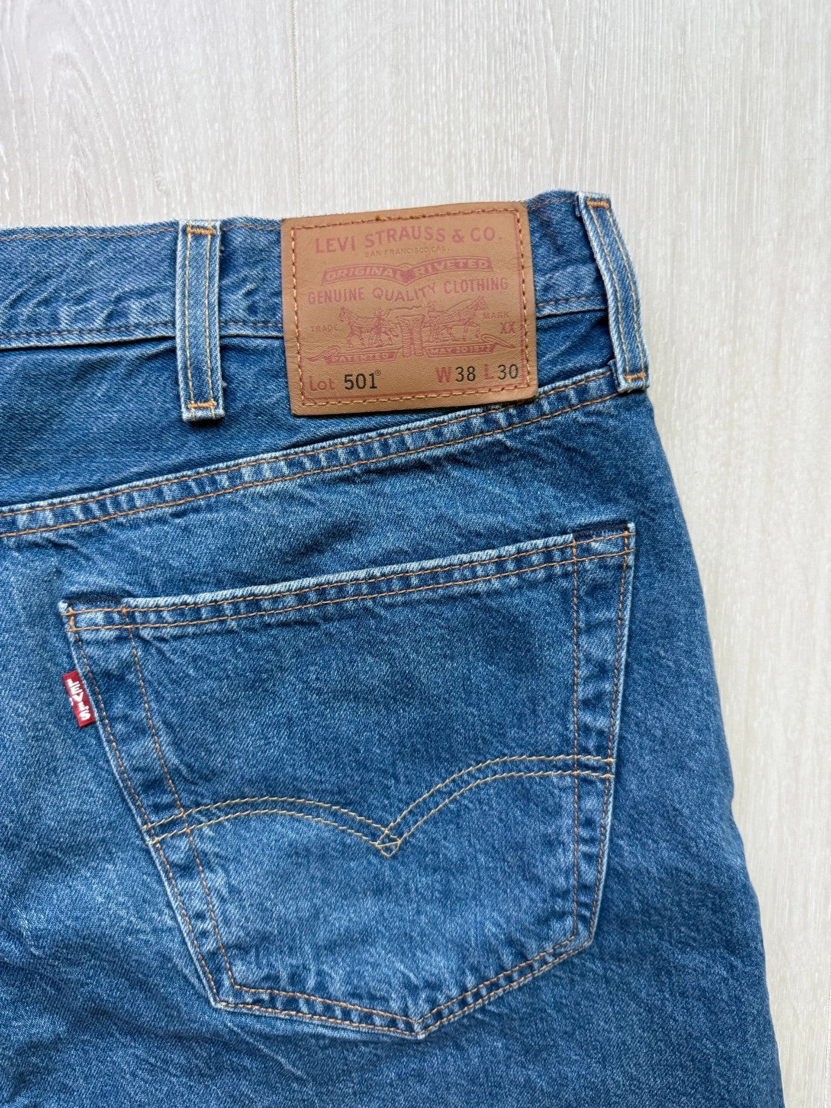 Levi's 501 Denim Shorts W38