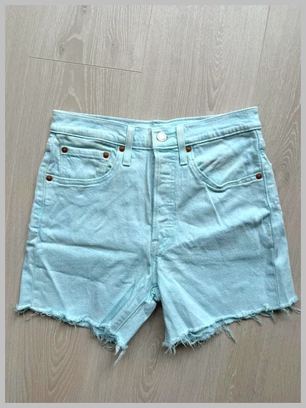 Levi's Women's Light Blue Shorts W26