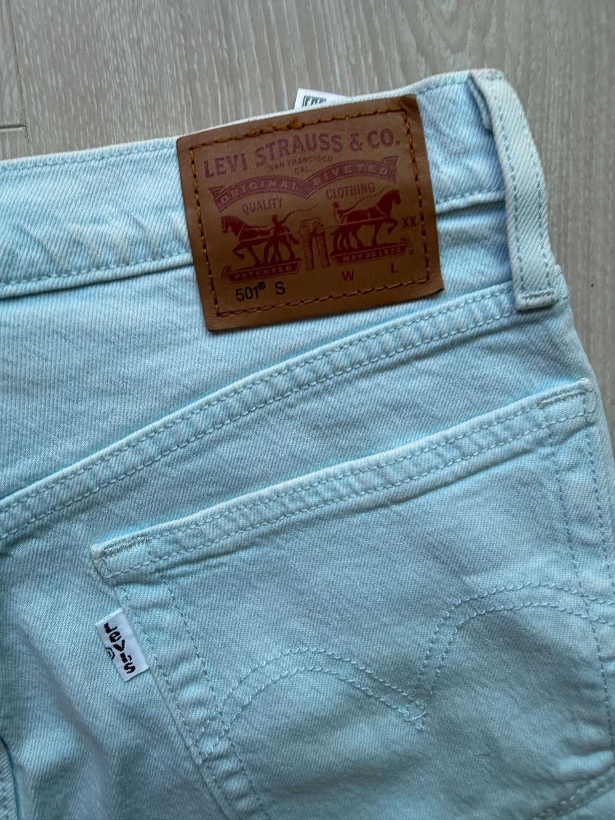 Levi's 501 Skinny Filiforme Women's Denim Shorts W26
