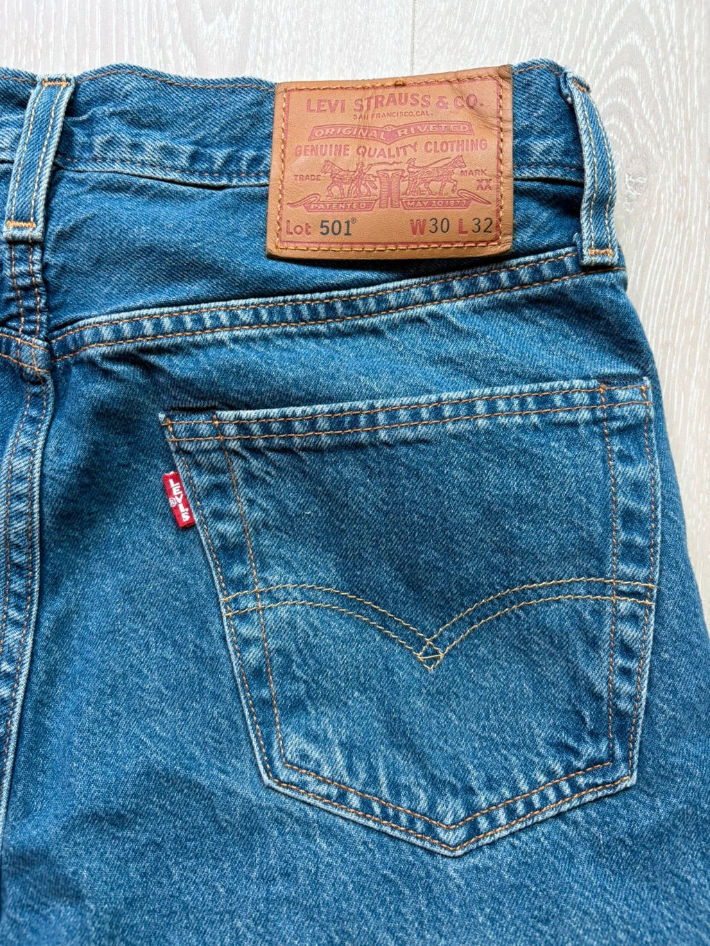 Levi's 501 Denim Shorts W30