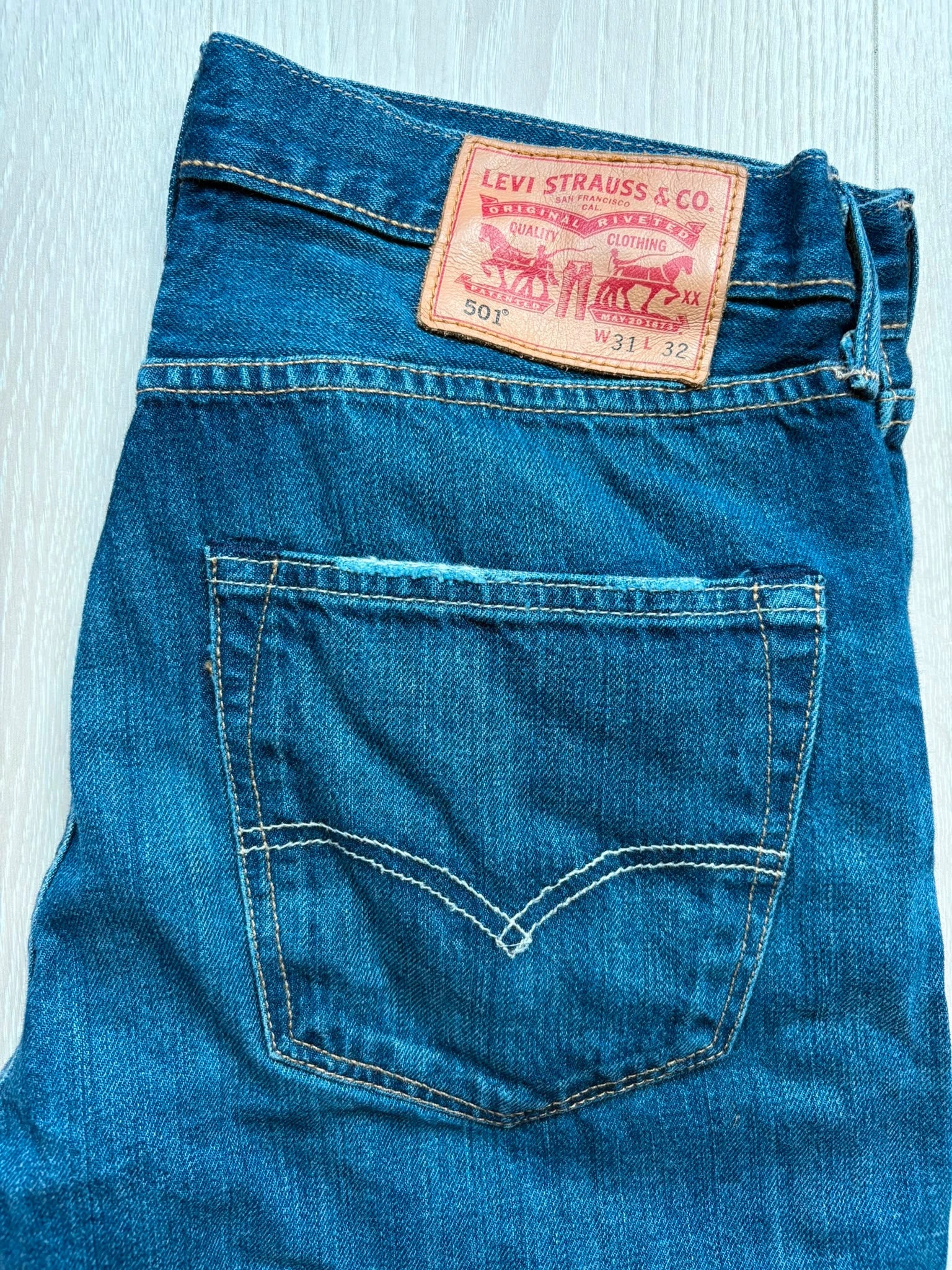 Levi's 501 Denim Jeans W31L32