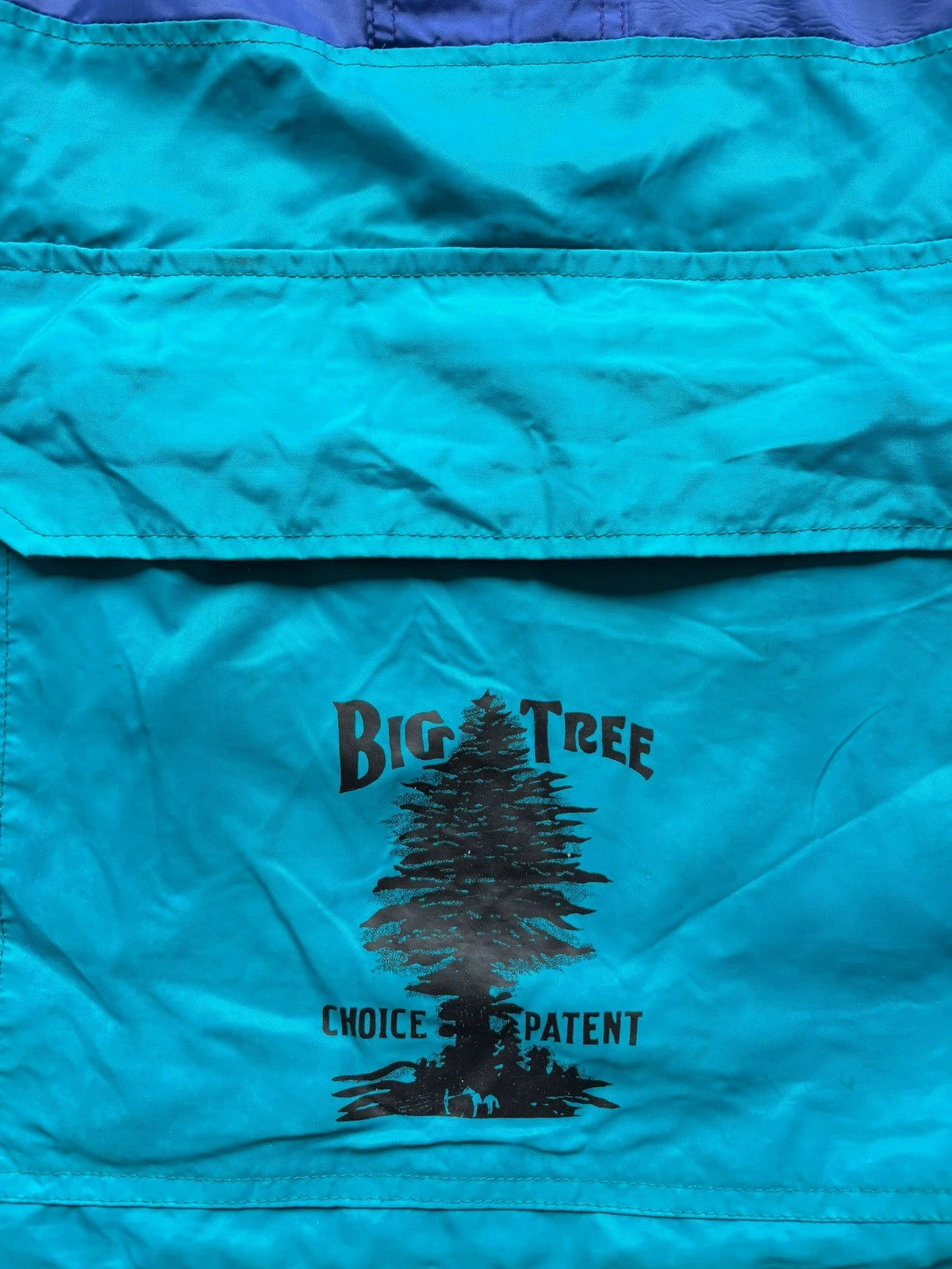 Vintage Big Tree Softshell Rain Jacket XL