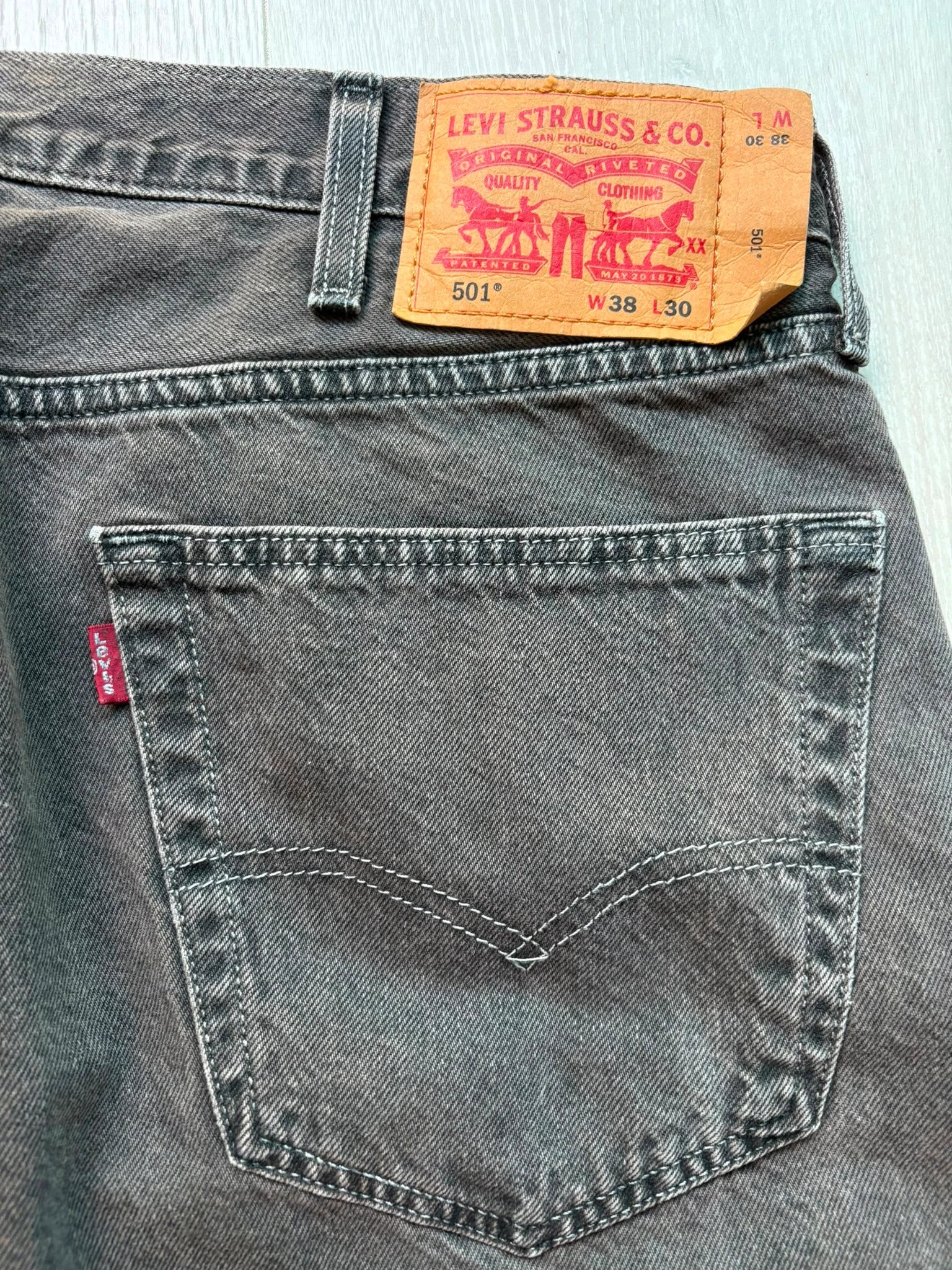 Levi's 501 Denim Shorts W38