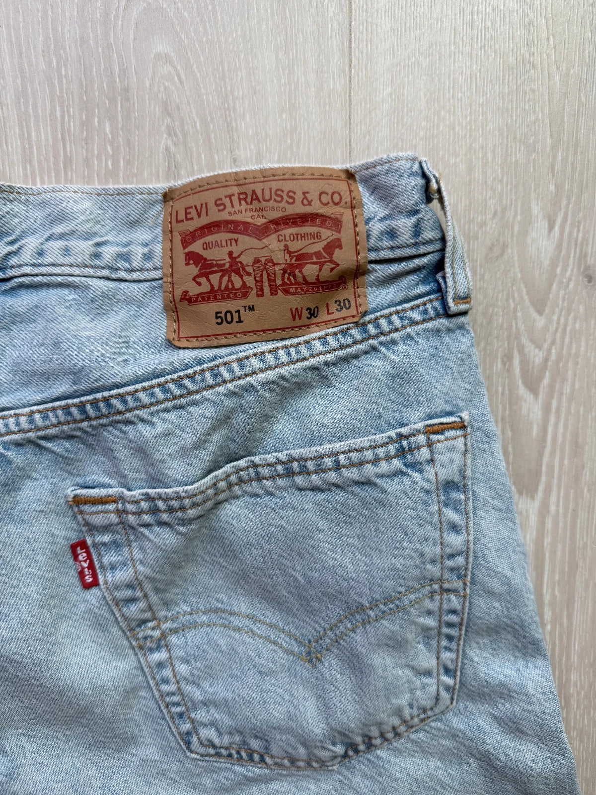 Levi's 501 Denim Shorts W30