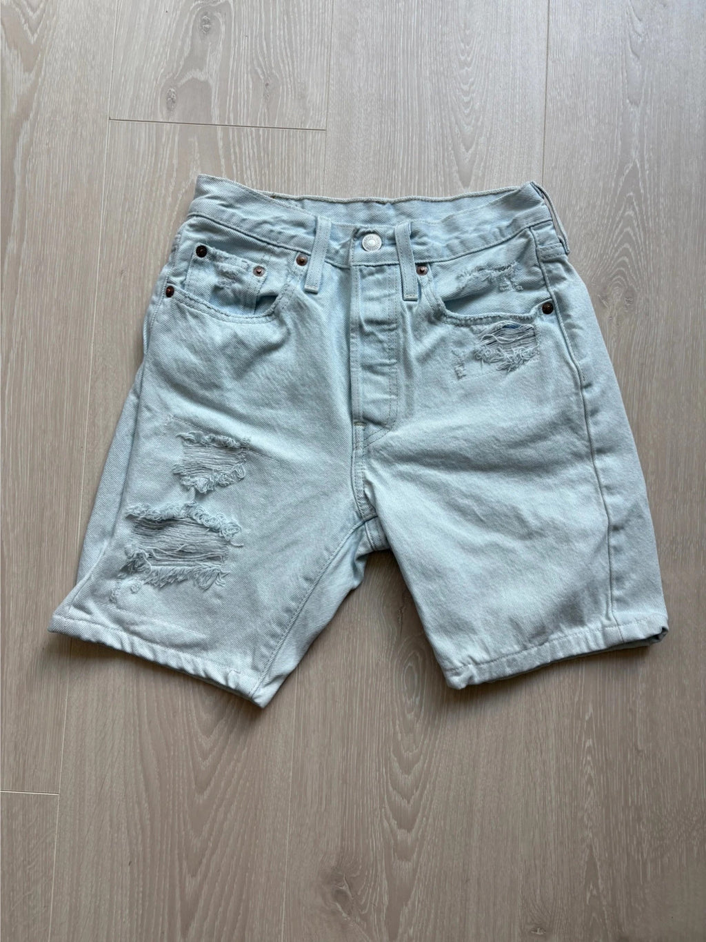 Levi's 501 Women's Skinny Denim Shorts W24/XXS