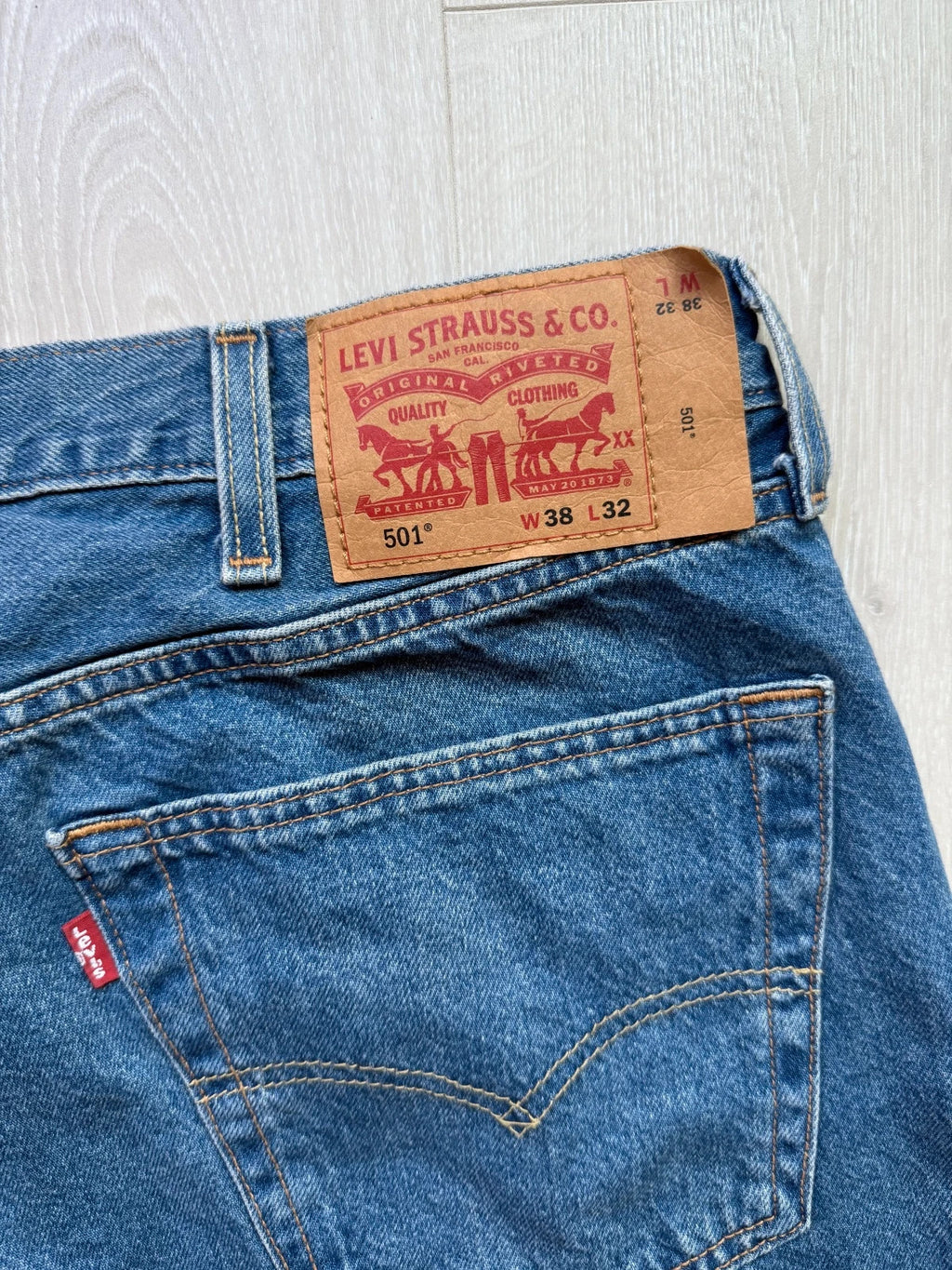 Levi's 501 Denim Shorts W38