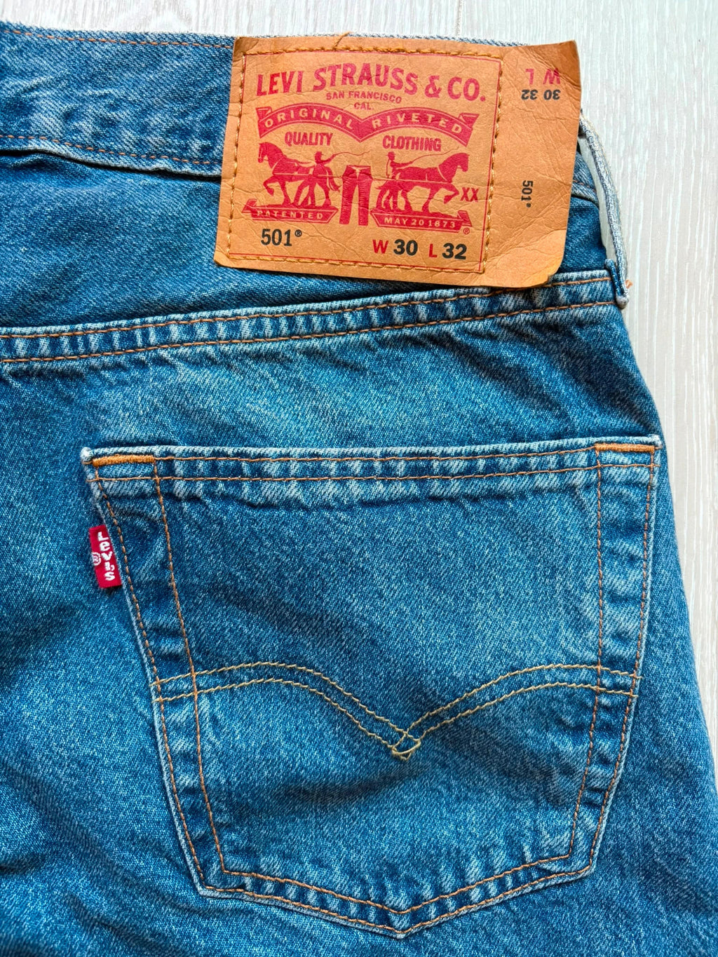 Levi's 501 Denim Shorts W30