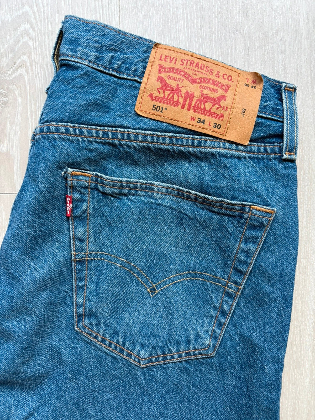 Levi's 501 Denim Shorts W34