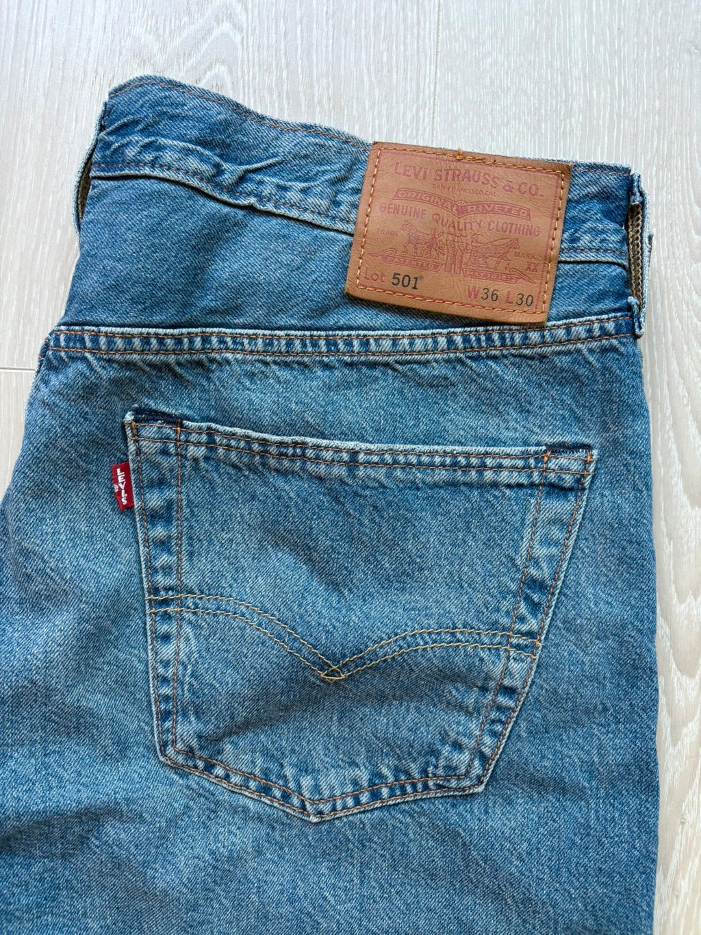 Levi's 501 Denim Shorts W3