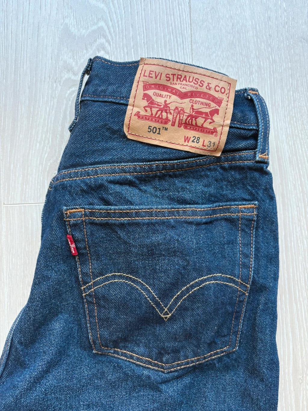 Levi's 501 Denim Shorts W28