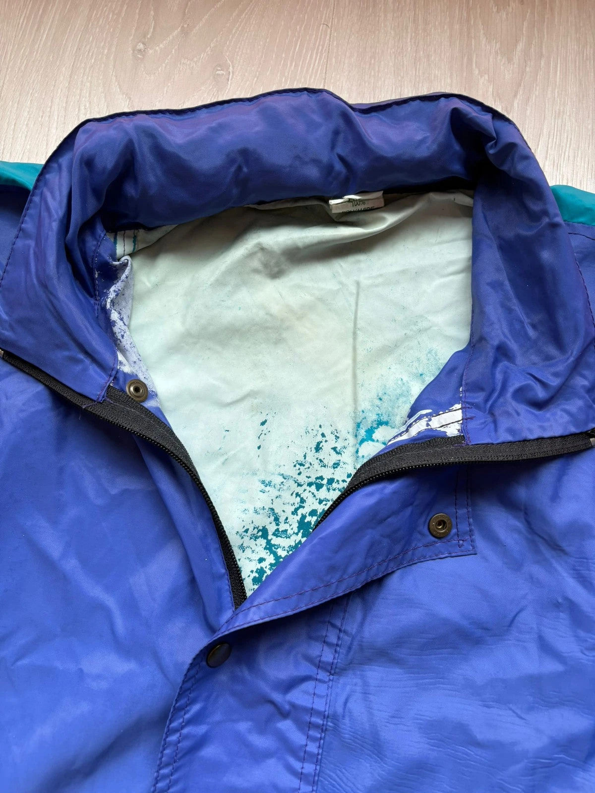 Vintage Big Tree Softshell Rain Jacket XL