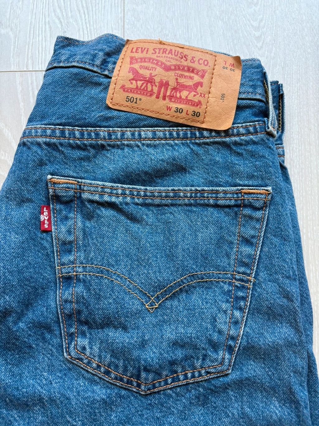 Levi's 501 Denim Shorts W30