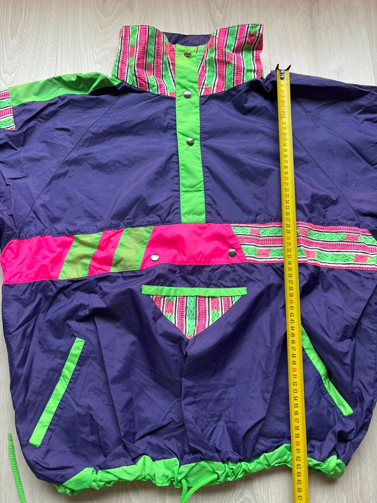 Vintage Funkt Poncho Softshell Rain Jacket L