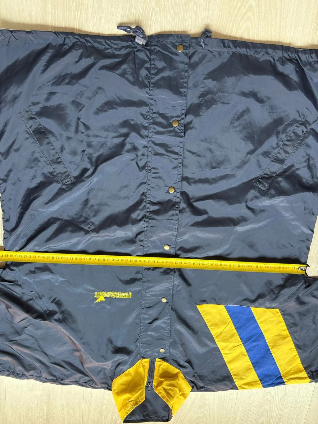 Vintage Flygvapnet Swedish Softshell Rain Jacket L