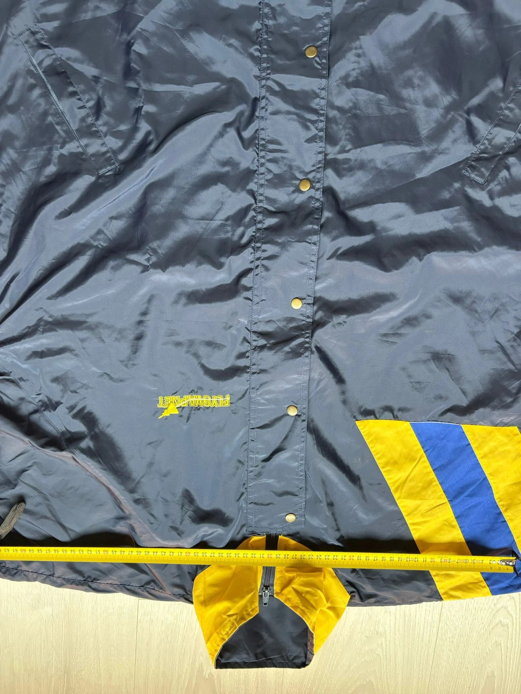 Vintage Flygvapnet Swedish Softshell Rain Jacket L