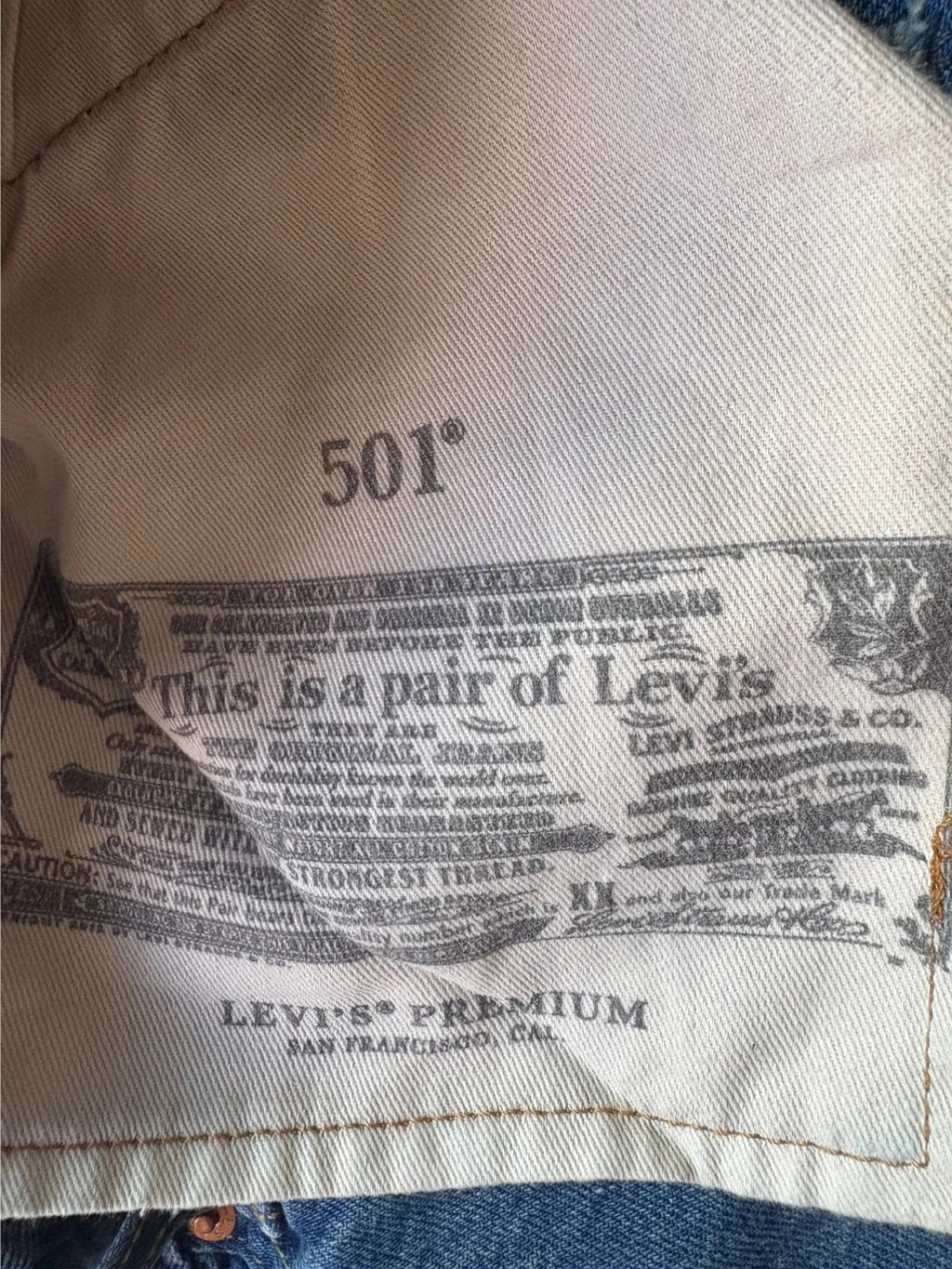 Levi's 501 Denim Shorts W30