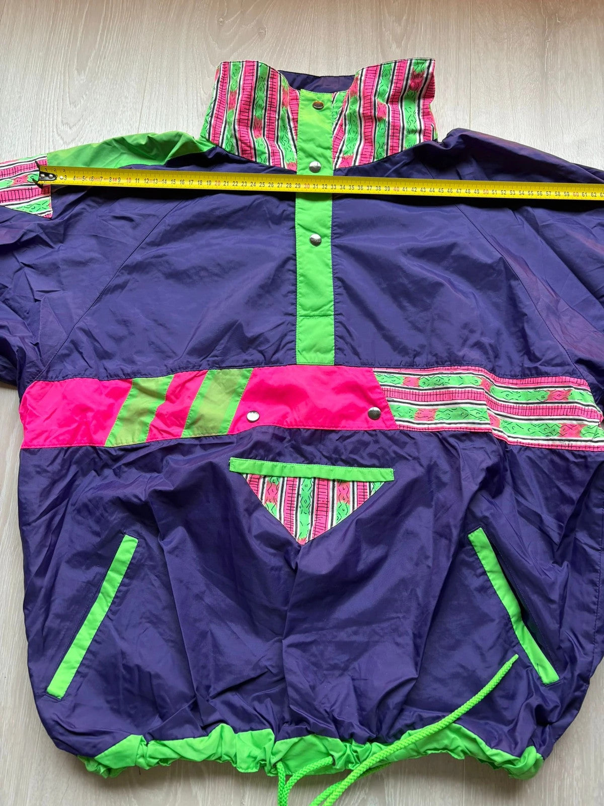 Vintage Funkt Poncho Softshell Rain Jacket L