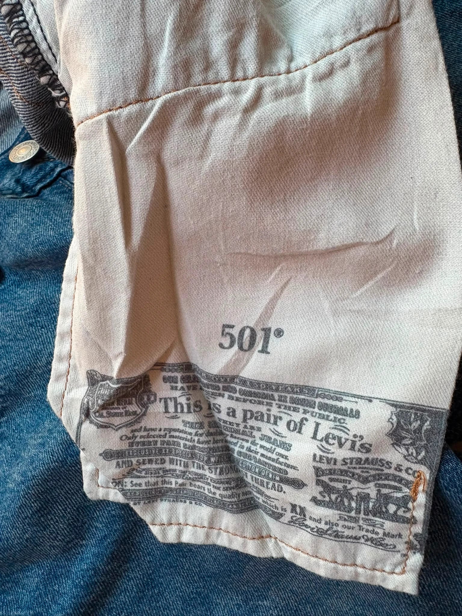 Levi's 501 Denim Shorts W30