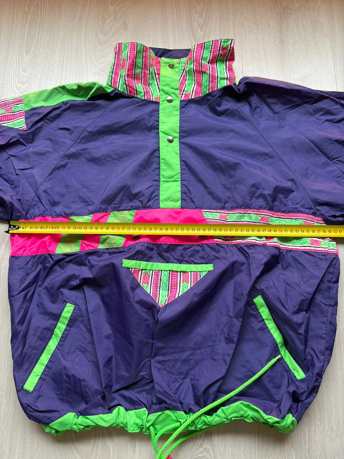 Vintage Funkt Poncho Softshell Rain Jacket L